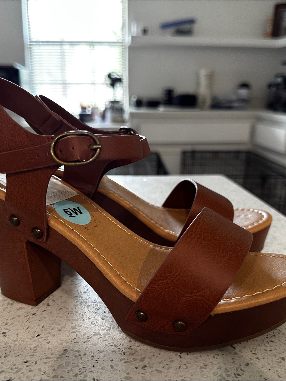 Coconuts by Matisse Brown Platform Block Heel Sandals